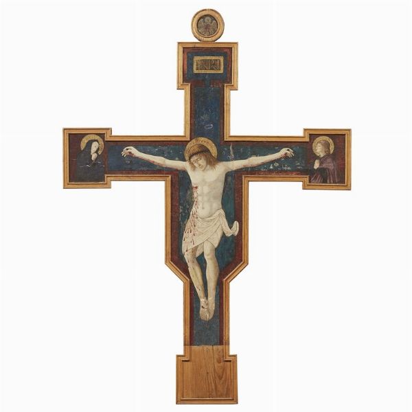 Artista toscano, sec. XV  - Asta Dipinti antichi - Associazione Nazionale - Case d'Asta italiane