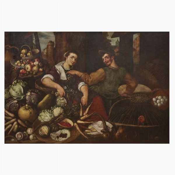 Scuola Fiamminga, sec. XVI-XVII  - Asta Dipinti antichi - Associazione Nazionale - Case d'Asta italiane