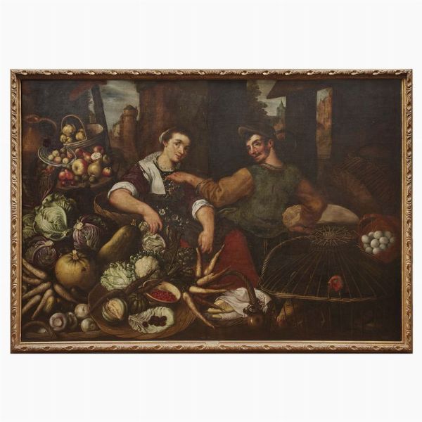 Scuola Fiamminga, sec. XVI-XVII  - Asta Dipinti antichi - Associazione Nazionale - Case d'Asta italiane