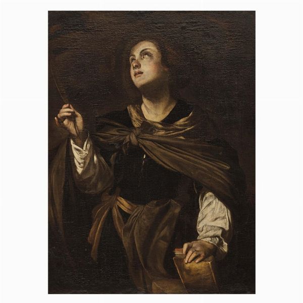 Scuola napoletana, sec. XVII  - Asta Dipinti antichi - Associazione Nazionale - Case d'Asta italiane