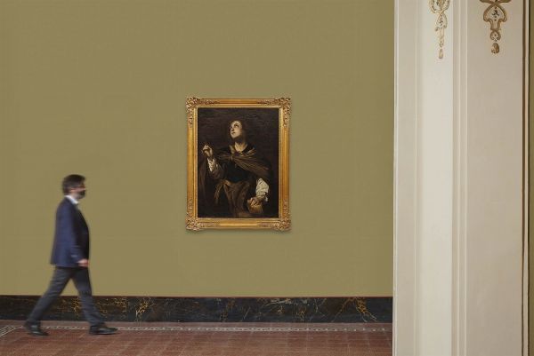 Scuola napoletana, sec. XVII  - Asta Dipinti antichi - Associazione Nazionale - Case d'Asta italiane