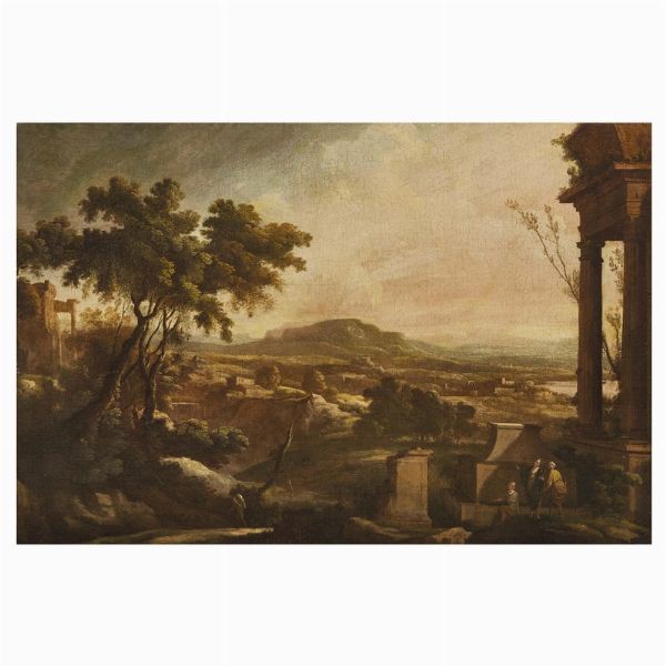 Attribuito a Pierre Antoine Patel  - Asta Dipinti antichi - Associazione Nazionale - Case d'Asta italiane