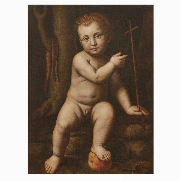 Scuola lombarda, sec. XVI  - Asta Dipinti antichi - Associazione Nazionale - Case d'Asta italiane