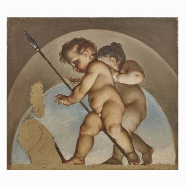 Scuola italiana, inizio sec. XIX  - Asta Dipinti antichi - Associazione Nazionale - Case d'Asta italiane