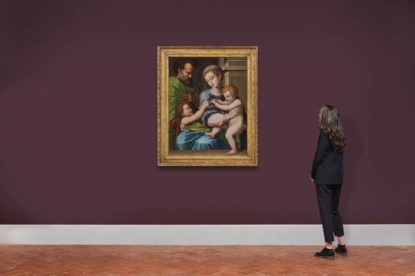 Scuola romana, sec. XVI  - Asta Dipinti antichi - Associazione Nazionale - Case d'Asta italiane