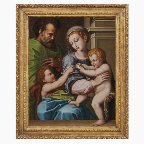 Scuola romana, sec. XVI  - Asta Dipinti antichi - Associazione Nazionale - Case d'Asta italiane