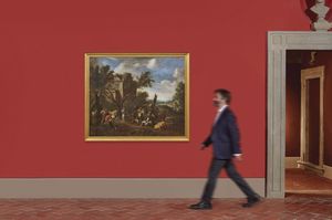Scuola bolognese, XVIII secolo  - Asta Dipinti antichi - Associazione Nazionale - Case d'Asta italiane