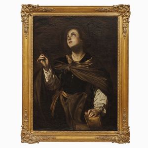 Scuola napoletana, sec. XVII  - Asta Dipinti antichi - Associazione Nazionale - Case d'Asta italiane