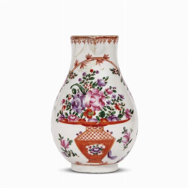 LATTIERA, CINA, DINASTIA QING, PERIODO QIANLONG, 1790 CIRCA  - Asta Porcellane della Compagnia delle Indie Meraviglie cinesi per l'Europa - Associazione Nazionale - Case d'Asta italiane