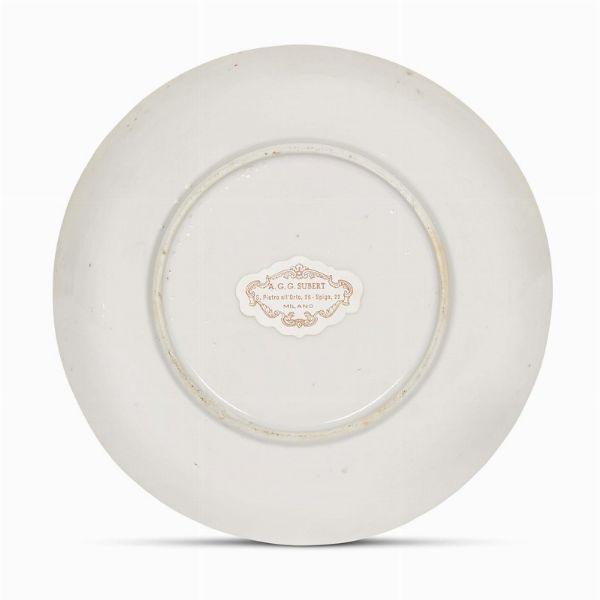 CIOTOLA, CINA PER L&rsquo;INDIA O PER IL MEDIO ORIENTE, DINASTIA QING, MET&Agrave; SECOLO XVIII  - Asta Porcellane della Compagnia delle Indie Meraviglie cinesi per l'Europa - Associazione Nazionale - Case d'Asta italiane