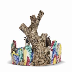 GRUPPO, CINA, DINASTIA QING, PERIODO QIANLONG, 1780 CIRCA  - Asta Porcellane della Compagnia delle Indie Meraviglie cinesi per l'Europa - Associazione Nazionale - Case d'Asta italiane