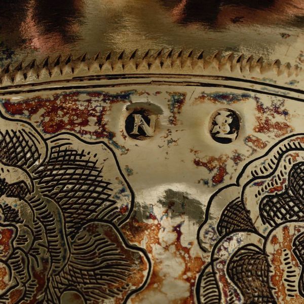 Coppa a nautilus. Argento fuso, sbalzato, cesellato e dorato. Marchi della citt� di Norimberga 1645-67, argentiere Simon Lang  - Asta Argenti da Collezione | Antichi - Associazione Nazionale - Case d'Asta italiane