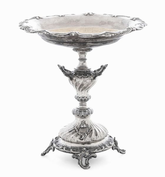 Alzata. Argento fuso, sbalzato e cesellato. Argenteria tedesca del XIX-XX secolo  - Asta Argenti da Collezione | Antichi - Associazione Nazionale - Case d'Asta italiane