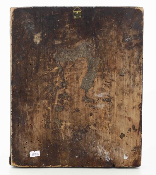 Icona a tempera su tavola raffigurante la Resurrezione di Cristo e scene della santa tradizione cristiana. Russia XVIII-XIX secolo  - Asta Argenti da Collezione | Antichi - Associazione Nazionale - Case d'Asta italiane