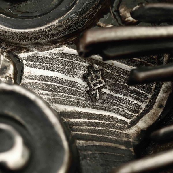 Acquasantiera raffigurante Immacolata. Argento sbalzato e cesellato. Genova seconda met� del XVIII secolo (apparentemente priva di punzonatura)  - Asta Argenti da Collezione | Antichi - Associazione Nazionale - Case d'Asta italiane