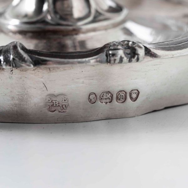 Calamaio. Argento fuso, sbalzato e cesellato. Londra 1839, argentieri Edward, John & William Barnard  - Asta Argenti da Collezione | Antichi - Associazione Nazionale - Case d'Asta italiane