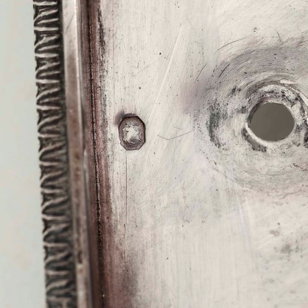 Calamaio. Argento primo titolo e vetro molato. Parigi marchi di titolo in uso dal 1803 al 1809  - Asta Argenti da Collezione | Antichi - Associazione Nazionale - Case d'Asta italiane