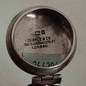 Due calamai. Argento e vetro. Differenti manifatture inglesi del XIX-XX secolo  - Asta Argenti da Collezione | Antichi - Associazione Nazionale - Case d'Asta italiane