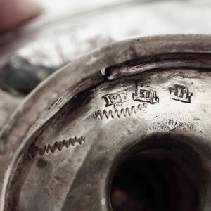 Calice. Argento fuso, tornito, sbalzato e dorato. Genova XVIII secolo. Marchio della �Torretta�  - Asta Argenti da Collezione | Antichi - Associazione Nazionale - Case d'Asta italiane