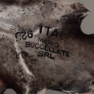 Foglia. Argento 925. Argenteria milanese del XX secolo per Mario Buccellati  - Asta Argenti da Collezione | Antichi - Associazione Nazionale - Case d'Asta italiane