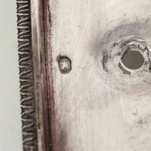 Calamaio. Argento primo titolo e vetro molato. Parigi marchi di titolo in uso dal 1803 al 1809  - Asta Argenti da Collezione | Antichi - Associazione Nazionale - Case d'Asta italiane