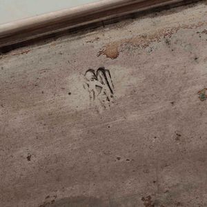 Calamaio. Argento fuso, sbalzato, cesellato e vetro. Argenteria italiana del XIX secolo (Milano?). Marchio dell�argentiere non identificato  - Asta Argenti da Collezione | Antichi - Associazione Nazionale - Case d'Asta italiane