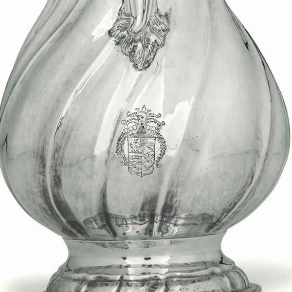 Importante caffettiera in argento fuso, sbalzato e cesellato. Manico in legno intagliato ed ebanizzato.  Milano, 1780 ca., marchio testa di moro, bottega di Contardo Buccellati (1754-1814)  - Asta Argenti da collezione | XX secolo - Associazione Nazionale - Case d'Asta italiane