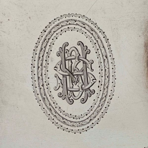 Calamaio. Argento fuso e traforato. Boccette globulari in vetro molato. Londra 1826. Argentiere Robert Hannel I  - Asta Argenti da collezione | XX secolo - Associazione Nazionale - Case d'Asta italiane