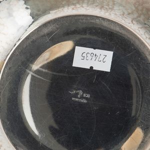 Servizio da t� e caff�. Argenteria milanese del XX secolo. Bollo con fascio littorio in uso dal 1935 al 1945. Argentiere Eros Genazzi  - Asta Argenti da collezione | XX secolo - Associazione Nazionale - Case d'Asta italiane