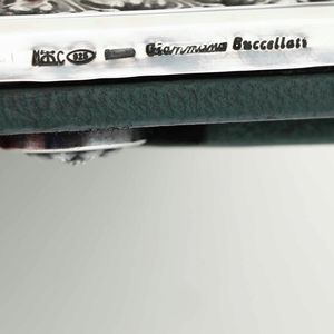 Tre cornici porta foto. Argento 925. Argenteria italiana del XX secolo. Argentiere Clementi Bologna per Maison Gian Maria Buccellati  - Asta Argenti da collezione | XX secolo - Associazione Nazionale - Case d'Asta italiane