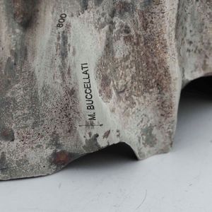 Nido di passeri. Argento fuso, sagomato, cesellato e lavorato a filo. Maison Mario Buccellati, Italia XX secolo  - Asta Argenti da collezione | XX secolo - Associazione Nazionale - Case d'Asta italiane