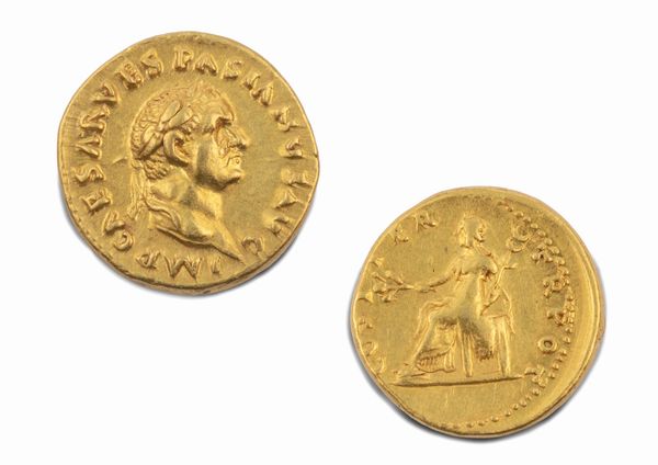 Impero Romano, VESPASIANO, 69-79 d.C. : AUREO  - Asta Numismatica - Associazione Nazionale - Case d'Asta italiane
