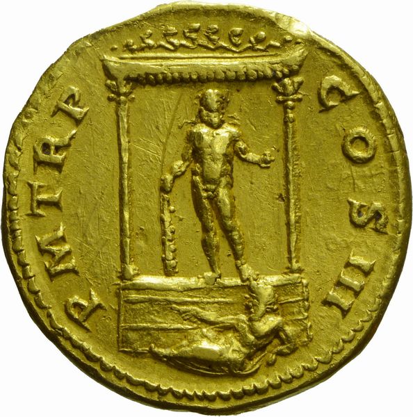 Impero Romano, ADRIANO, 117-138 d.C. : AUREO  - Asta Numismatica - Associazione Nazionale - Case d'Asta italiane