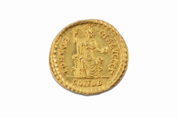 Impero Romano, TEODOSIO I, 379-395 d.C. : SOLIDO  - Asta Numismatica - Associazione Nazionale - Case d'Asta italiane