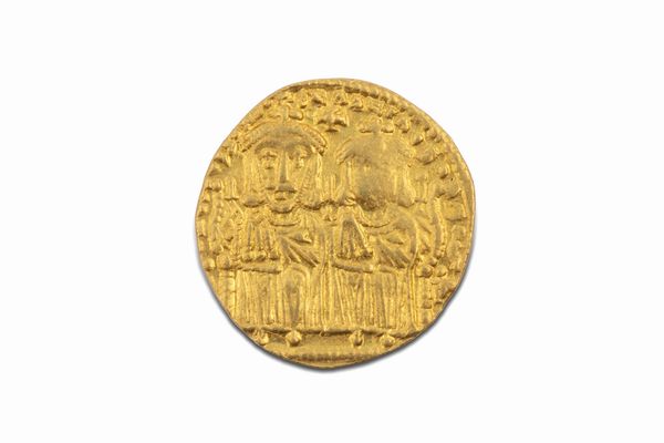 Impero Bizantino, COSTANTINO V E LEONE IV, 775-780 d.C. : SOLIDO  - Asta Numismatica - Associazione Nazionale - Case d'Asta italiane