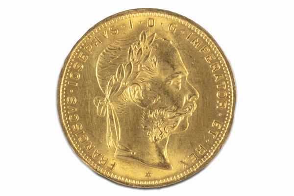 Austria - Franz Joseph I : 8 Fiorini / 20 Franchi  - Asta Numismatica - Associazione Nazionale - Case d'Asta italiane