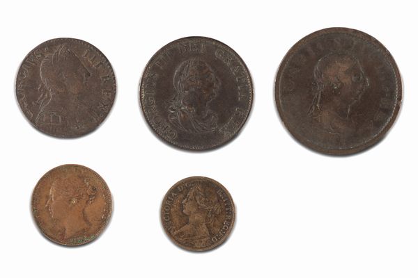 Gran Bretagna : Lotto di 5 monete  - Asta Numismatica - Associazione Nazionale - Case d'Asta italiane