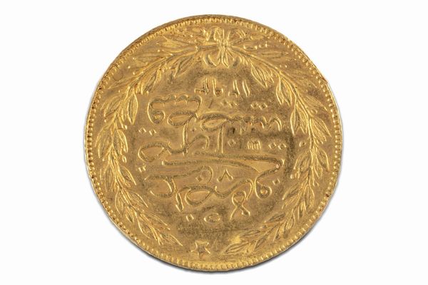Turchia - Abdul Hamid II : 100 Kurush  - Asta Numismatica - Associazione Nazionale - Case d'Asta italiane
