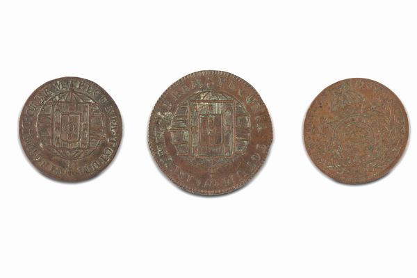 Brasile : Lotto di 3 monete  - Asta Numismatica - Associazione Nazionale - Case d'Asta italiane