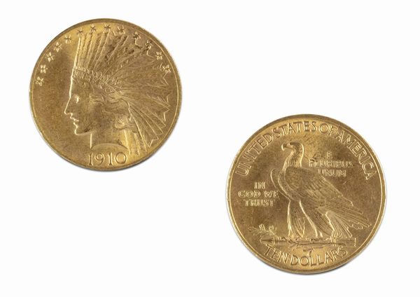 Stati Uniti d'America : 10 Dollari Indian Head  - Asta Numismatica - Associazione Nazionale - Case d'Asta italiane