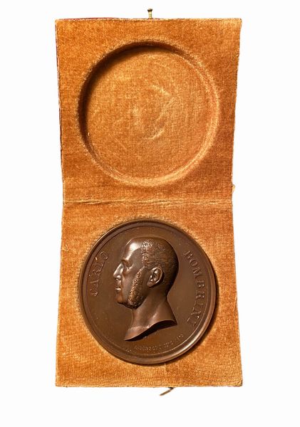 Italia : Carlo Bombrini, MEDAGLIA  - Asta Numismatica - Associazione Nazionale - Case d'Asta italiane