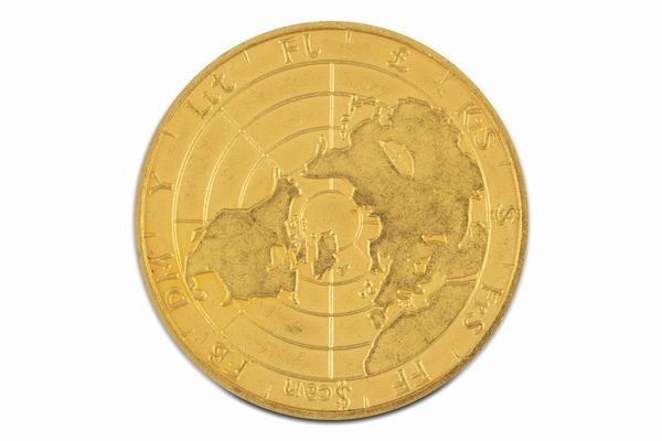 Repubblica Italiana : Medaglia in oro dell Ufficio Italiano dei Cambi  - Asta Numismatica - Associazione Nazionale - Case d'Asta italiane