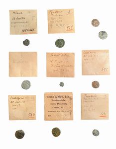 Lotto di 10 monete in bronzo del mondo greco e magno greco - tra cui: Cartagine, Tyndaris, Himera