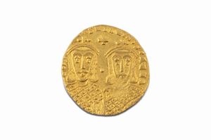 Impero Bizantino, COSTANTINO V E LEONE IV, 775-780 d.C. : SOLIDO  - Asta Numismatica - Associazione Nazionale - Case d'Asta italiane