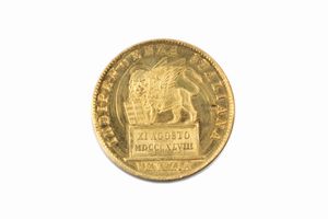 Venezia, GOVERNO PROVVISORIO, 1848-1849 : LIRE 20  - Asta Numismatica - Associazione Nazionale - Case d'Asta italiane