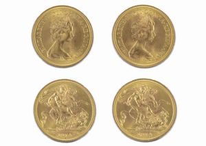 Gran Bretagna - Elizabeth II - Lotto di 2 sterline