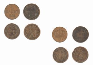 Svezia - Lotto di 4 monete