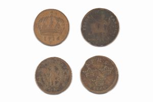 Svezia : Lotto di 4 monete  - Asta Numismatica - Associazione Nazionale - Case d'Asta italiane