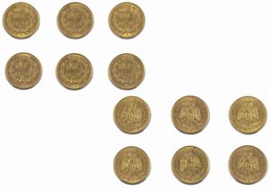 Messico - Estados Unidos Mexicanos (dal 1905) - Lotto di 6 esemplari di 2 Pesos