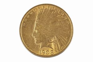 Stati Uniti d'America : 10 Dollari Indian Head  - Asta Numismatica - Associazione Nazionale - Case d'Asta italiane